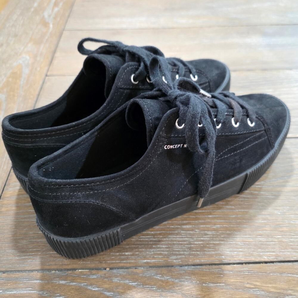 H&M Divided Concept No 52 Black Platform Sneakers, Women's Size 9.5
